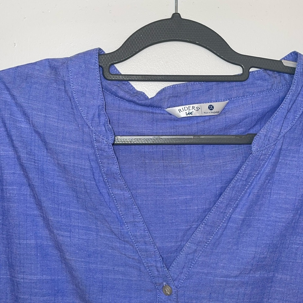 Light blue blouse